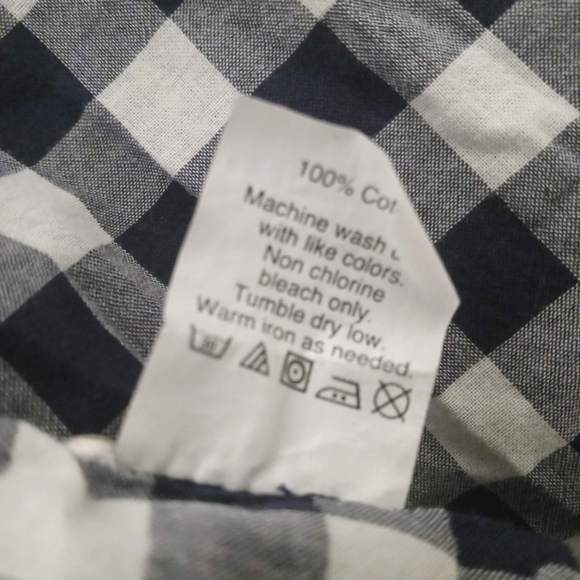 SOLD | J. Crew Gingham Long Sleeve Button Up Top - Picture 4 of 10